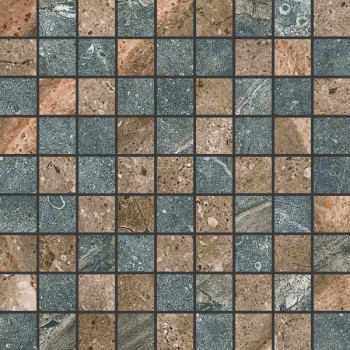 Мозаика K-105(108)/LR/m01 Genesis Brown/Dark Grey 30х30