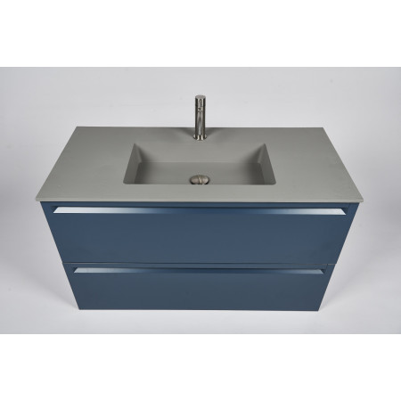 Тумба с раковиной INDA Piccadilly 80BD Cemento