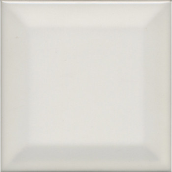 Плитка TOC002 Декор Фурнаш грань белый глянцевый 9,8х9,8
