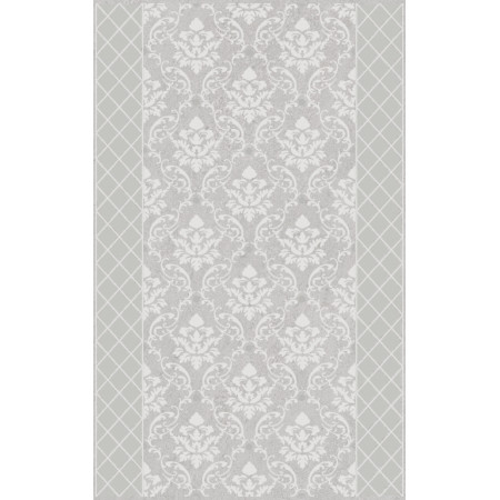 Плитка AZ/A053/6424 Декор Мотиво серый светлый глянцевый 25x40