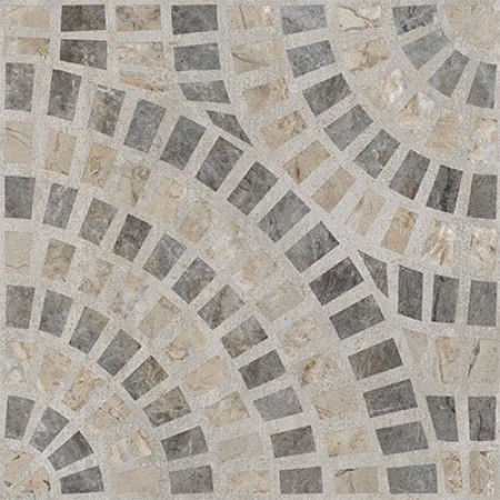 Керамогранит K949793LPR01VTE0 Marble-Beton Декор Круговой Темный 60x60