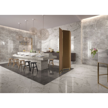 Керамогранит 610130000315 Charme Evo Statuario Battiscopa 7,2х60