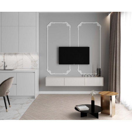 Керамогранит Vitus белый 14,7x59,4