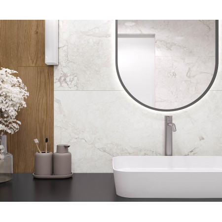 Керамогранит Emil White светло-серый Полированный 60x60