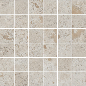 Мозаика DD205420/MM Декор Про Лаймстоун бежевый темный матовый мозаичный 30х30