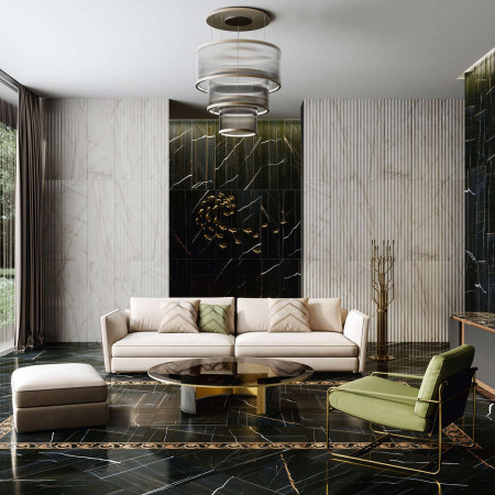 Керамогранит ID121 Бордюр Греппи наборный 60*15.5