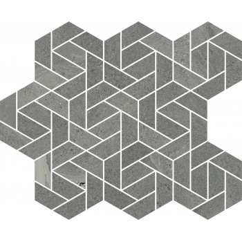 Мозаика 620110000156 Metropolis Graphite Dark Mosaico Icon 28.6x34.7