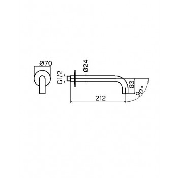 Излив Plumberia Selection SPT0058OR