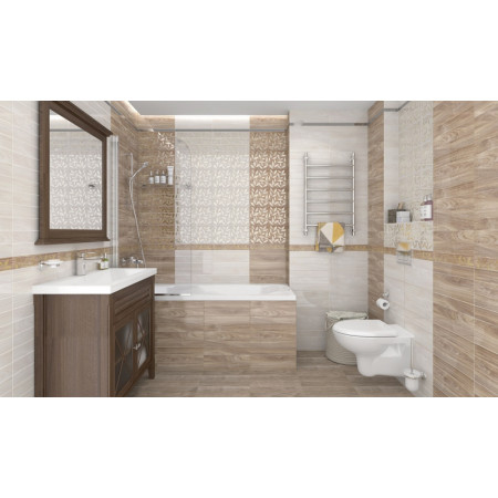 Плитка Bona Бордюр тёмно-серый 66-03-06-1344 6,2х40