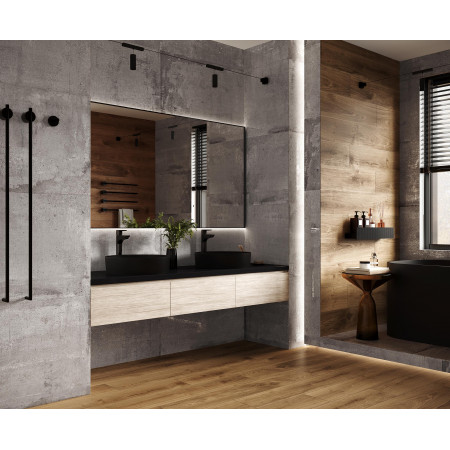 Керамогранит Cemento Grigio серый Матовый Карвинг 60x60