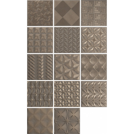 Плитка Gamma Vintage Bronze 15*15