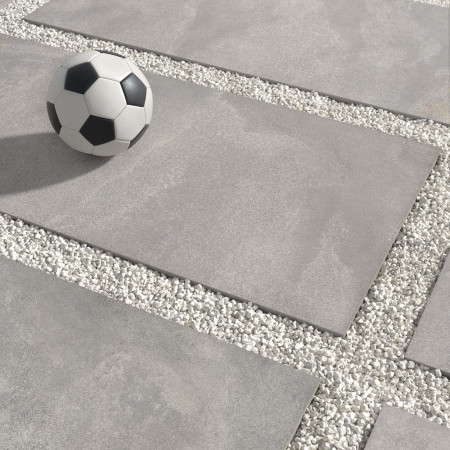 Керамогранит PF60005831 Blend Dots Grey Lap 90x90