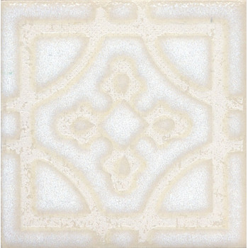 Плитка STG/B406/1266 Амальфи орнамент белый 9.9*9.9