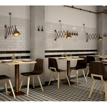 Плитка 23175 JOLLY NEGRO MATE 1,2X20