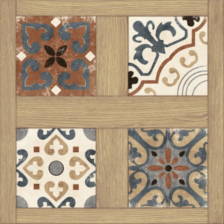 Керамогранит FL4R452 Florence пэчворк многоцветный 42x42