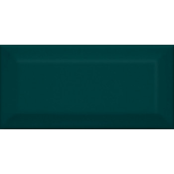 Плитка 16059 Клемансо зелёный тёмный грань 7.4*15