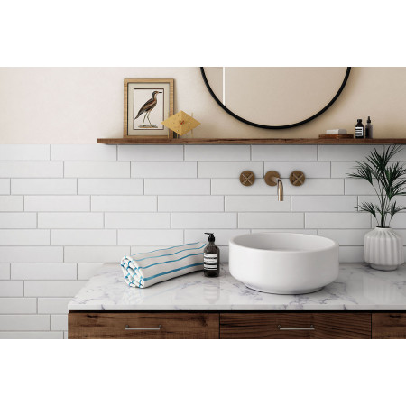 Плитка 26485 Alpine White 7,5x30