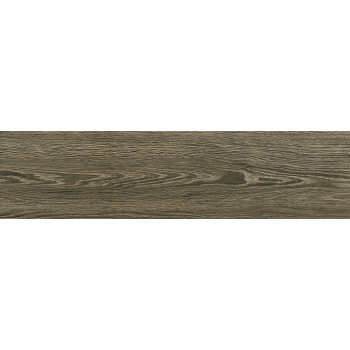 Керамогранит Oak тёмно-коричневый 15х60