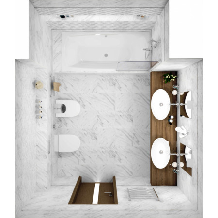 Плитка Terma белый 17-00-01-1193 20х60