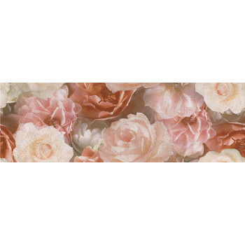 Плитка STG/A590/13032R Контарини Цветы обрезной 30х89,5