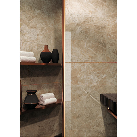 Керамогранит 610130004639 Victory White Battiscopa/Виктори Вайт Плинтус 7.2x59