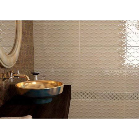 Плитка K927873 Ethereal 3D Декор Светло-бежевый 30х60