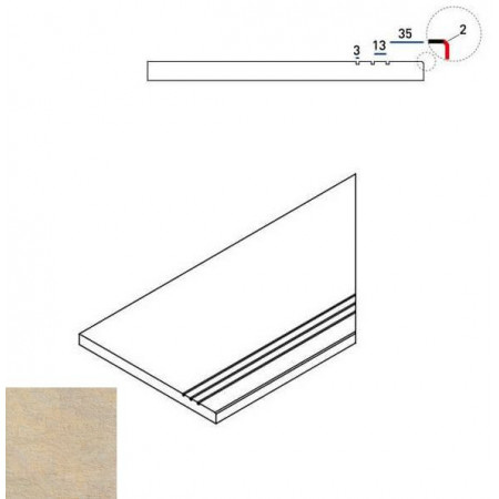 Керамогранит 620090000256 SAND BORDO GRIP DX 30x60