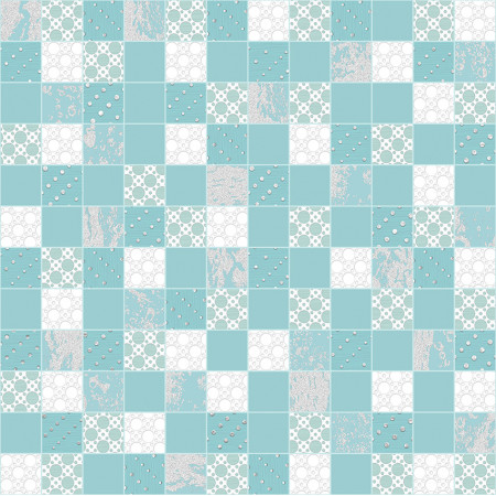 Мозаика DW7MSC16 Mosaic Aquamarine 30.5x30.5