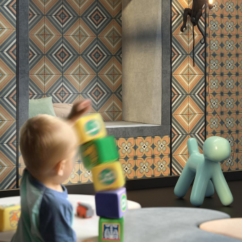 Плитка HGD/A555/5009 Декор Фантазия 1 матовый 20x20