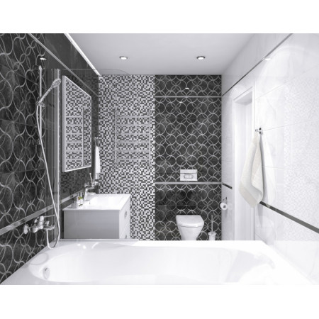 Плитка Декор Crystal Resonanse белый 30х60