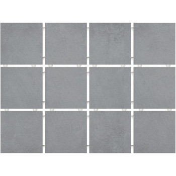 Керамогранит 1271H Амальфи серый 9,8х9,8 (полотно 29,8х39,8 из 12 частей)