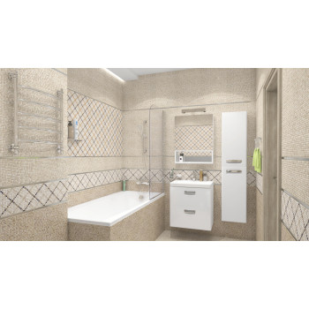 Плитка Arte Декор серый 08-04-06-1370 20х40