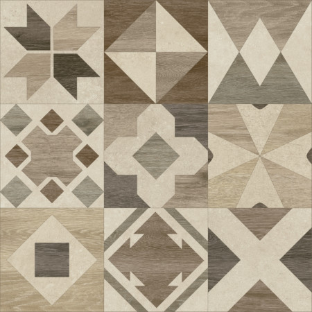 Керамогранит Phuket Mix Ivory Rect 60x60