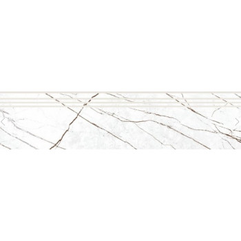 Ступени Stage Granite Sandra White / Ступень Сандра белый LLR насечки 1200х300