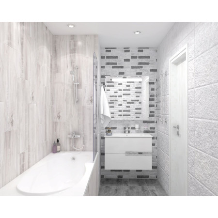 Керамогранит Loft чёрный 30х60