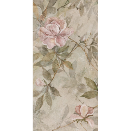 Плитка VT/A413/4x/11037R Панно Магнолия 1 матовый (из 4 частей) 60х120