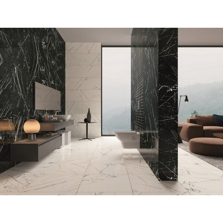 Керамогранит BIEN0002 Agatha Black Rec Full Lap 600x600x8,5