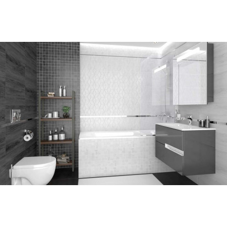 Плитка Forest белый рельеф 30х60