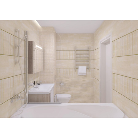 Плитка Декор Concrete Module серый 30х60