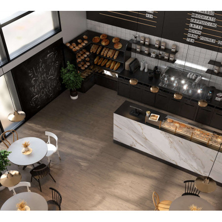 Керамогранит SG320700R Дистинто коричневый обрезной 15х60