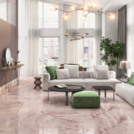 Керамогранит SG567702R Ониче белый черный обрезной лаппатированный 60*119.5