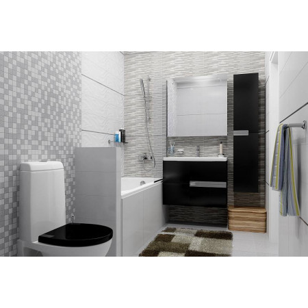 Плитка Vega серый рельеф 17-10-06-490 20х60