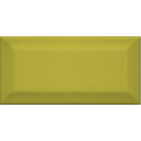 Плитка 16055 Клемансо оливковый грань 7.4*15