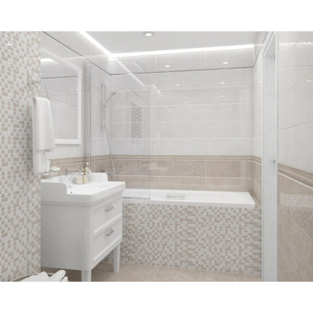 Плитка Декор Elektra Roma бежевый 20х60