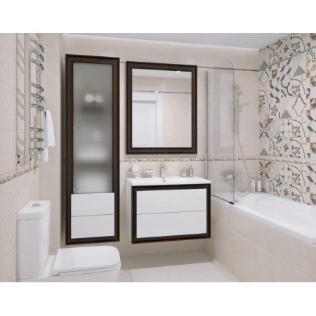 Мозаика MM60062 Декор Alabama мозаичный чёрный 20х60