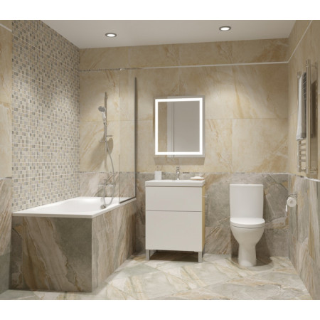 Керамогранит K-108/LR (2q108/LR) Genesis Dark grey Lapp 60x60