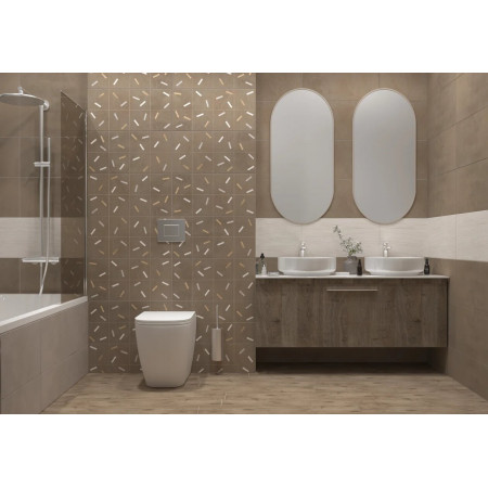 Плитка NRL_P0042 Декор Geotree cold 30х60