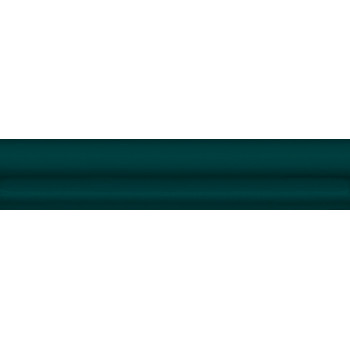 Плитка BLD037 Багет Клемансо зеленый темный 15*3