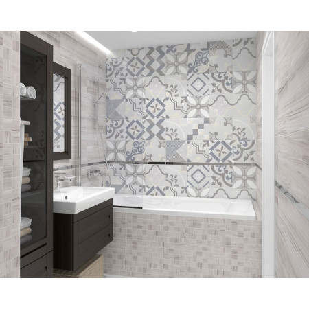 Плитка Woody бежевый узор 25х75