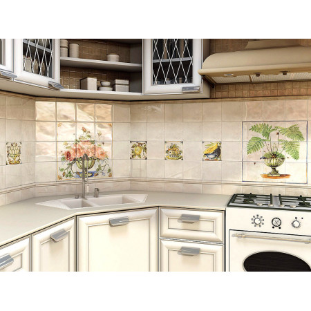 Плитка BLD001 Багет Форио светлый 15*3